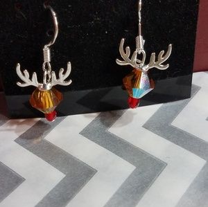 COPY - Rudolph inspired Holiday Earrings